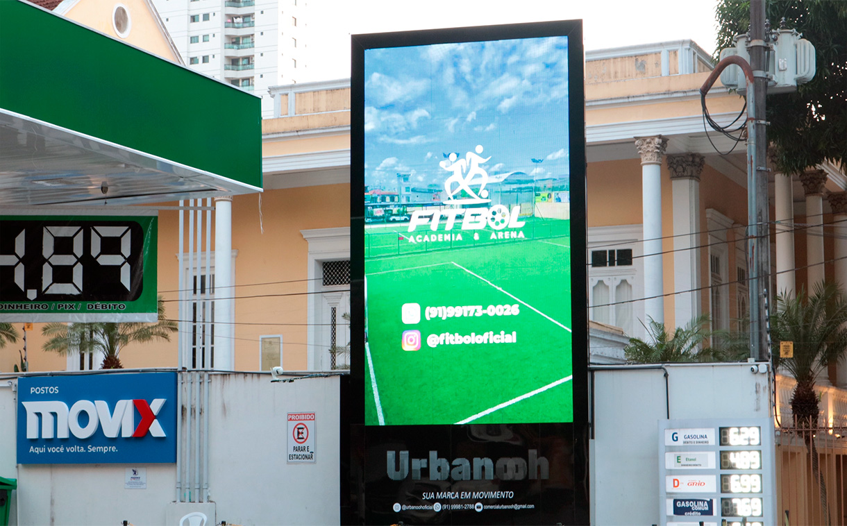 Painel de LED para lateral de campo