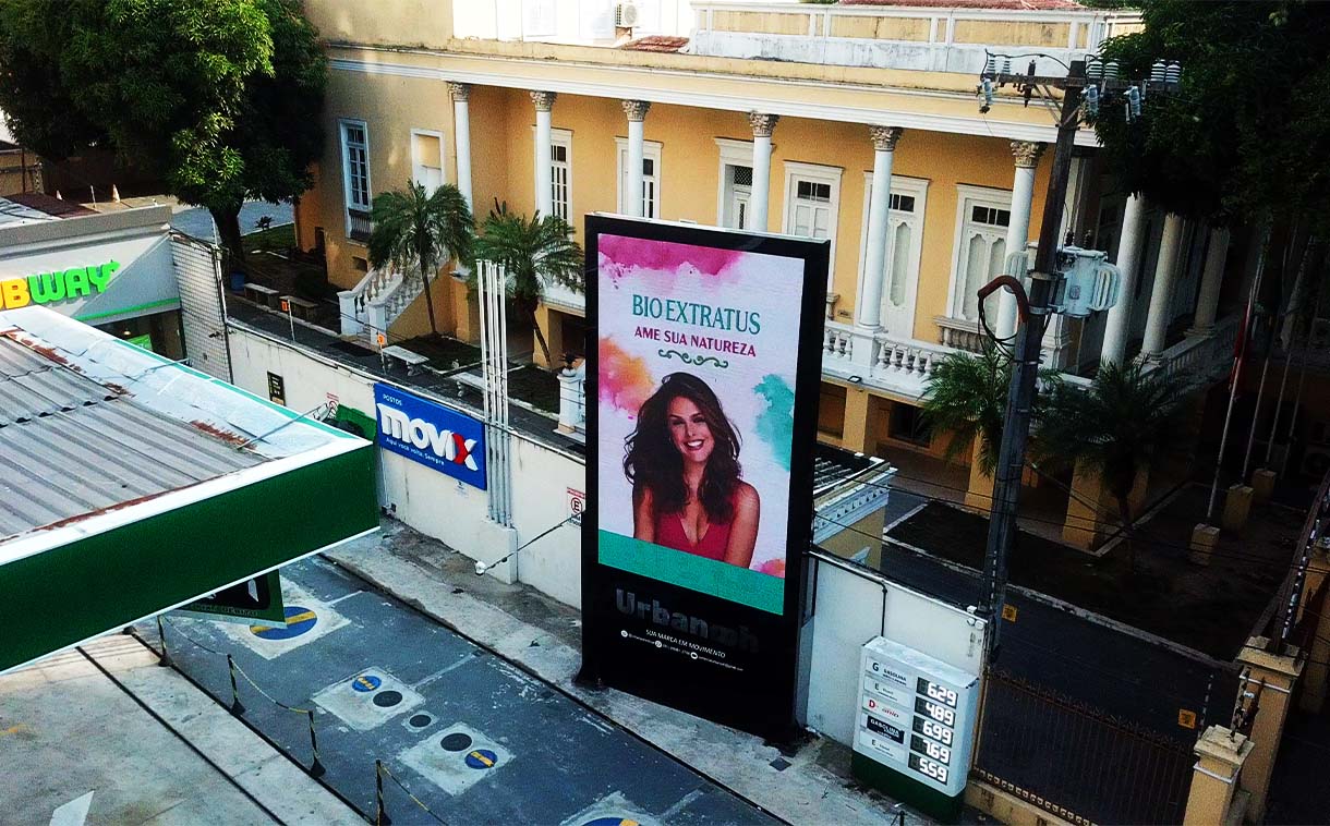 Painel de LED para lateral de campo