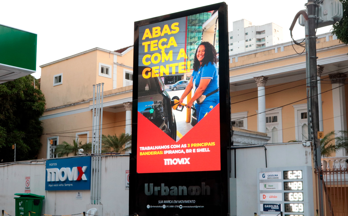 Painel de LED para lateral de campo