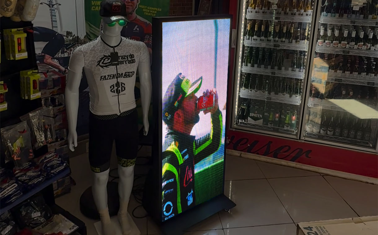 Painel de LED para lateral de campo