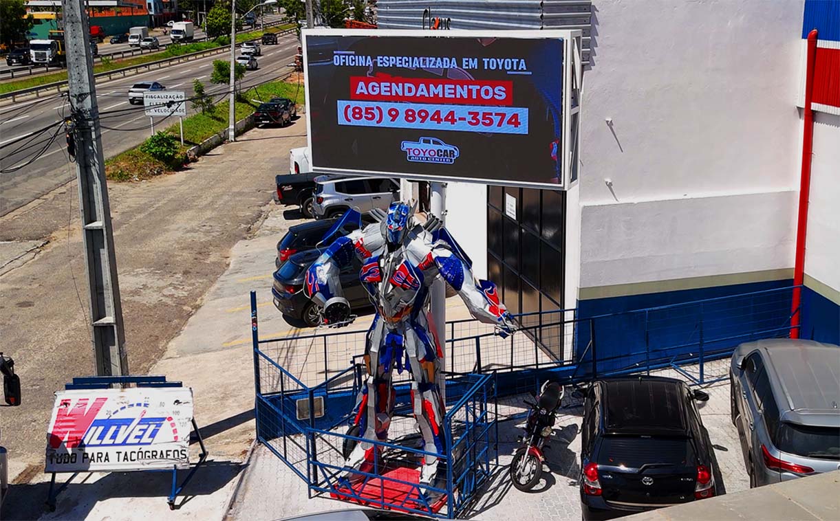 Painel de LED para lateral de campo